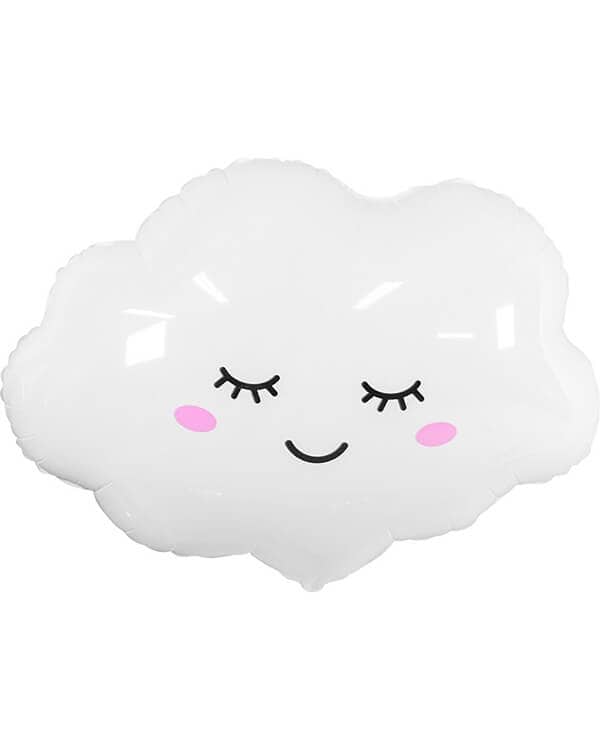 901842_Шар_(27_69_см)_Фигура_Облако_Белый_1_шт Фигура Облако 69 см — изображение 1